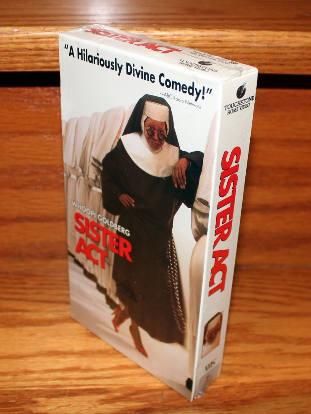 3/$55❤️watermarked 1996 SISTER ACT VHS Whoopi Goldberg Touchstone Pictures